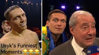 Oleksandr Usyk’s Funniest Moments [upl. by Tybalt]