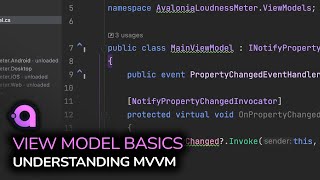 008 Avalonia UI  View Model Basics MVVM [upl. by Odyssey]