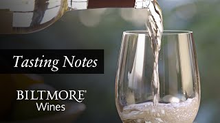 Biltmore Wines Tasting Notes Biltmore Estate® Pinot Grigio [upl. by Aineg785]