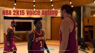 NBA 2k15 Horrible and Hilarious Voice Acting Compilation [upl. by Tychon317]