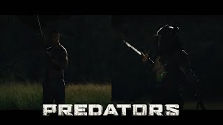 Predators  Hanzo vs Falconer Predator HD [upl. by Gustav]