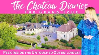 PEEK INSIDE THE CHATEAUS UNTOUCHED OUTBUILDINGS [upl. by Aenneea148]