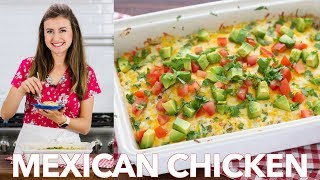 Mexican Chicken Casserole Recipe Chicken Bake [upl. by Tybi85]