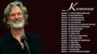 Kris Kristofferson Greatest Hits  Kris Kristofferson Playlist [upl. by Bryon]