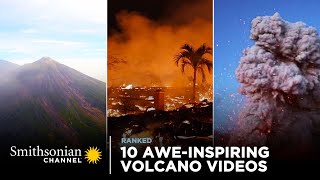 10 AweInspiring Volcano Videos 🌋 Smithsonian Channel [upl. by Yenffit]