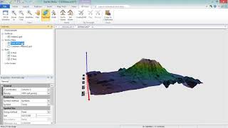 Surfer 21 3D View Training Video [upl. by Ahsirahc]