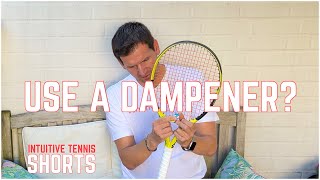 Should You Use a Vibration Dampener when Playing Tennis [upl. by Risley485]