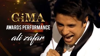 Ali Zafar Performance Part 1  GiMA Awards [upl. by Hobbie]