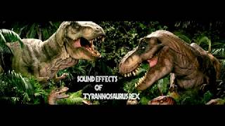 The Lost World Jurassic Park  Tyrannosaurus Rex Sound Effects [upl. by Tammie]