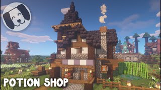 Minecraft Medieval Potion Shop [upl. by Aeynod]