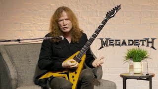 Megadeths Dave Mustaine Talks Spider Chord Guitar Technique [upl. by Carling]