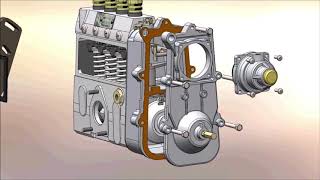 Scroll Metering  Diesel Multiple Plunger  Jerk Type Pump [upl. by Aitnas]