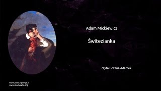 Adam Mickiewicz  Świtezianka [upl. by Nnylhtak435]