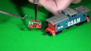 How to install microtrains couplers [upl. by Snook]