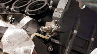 Manual Cam Chain Tensioner Install [upl. by Thorbert]