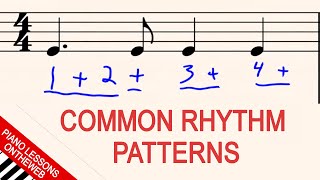 Common Rhythm Patterns You Need to Know [upl. by Rohpotsirhc]