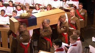 King Richard III burial highlights [upl. by Hteik]