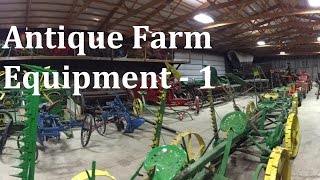 Antique Farm Equipment Renner Farm Part 1 [upl. by Komarek]