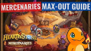 Mercenaries COMPLETE MaxOut Guide  Hearthstone [upl. by Kolnos]