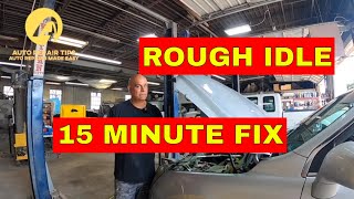 Rough Idle No CHECK ENGINE LIGHT 15 minute FIX [upl. by Tuck]