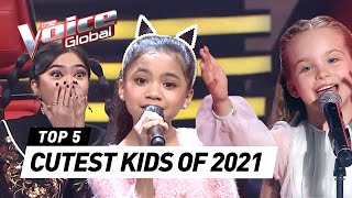 The CUTEST Blind Auditions in 2021 on The Voice Kids [upl. by Richmond511]