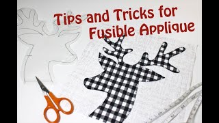 Tips and Tricks for Fusible Applique [upl. by Neit]