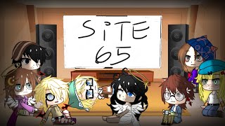 SCP parents react to Site 65 part 3 MY AU  ARandomFangirl [upl. by Nogas957]