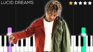 Juice WRLD  Lucid Dreams  EASY Piano Tutorial [upl. by Gabie]