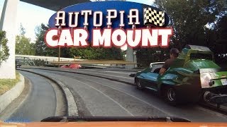 Autopia Car Mount Onride HD POV Disneyland California [upl. by Perlis]