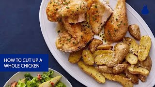 How to Cut up a Whole Roasted Chicken [upl. by Bracci]