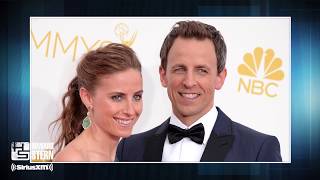 Seth Meyers’ Wife Is Way More Handy Around the House Than He Is [upl. by Ozmo113]