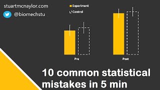 Ten Statistical Mistakes in 5 Min [upl. by Diarmuid]