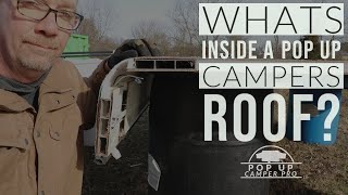 Whats inside a pop up campers roof [upl. by Colvert30]