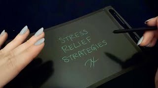 ASMR How to Deal With Stress [upl. by Ilagam]