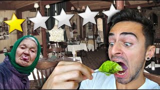 Eating at The Worst Reviewed Restaurant in Eastern Europe [upl. by Rihaz]