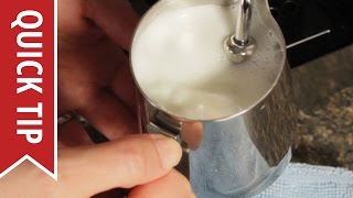 How to AutoFroth Milk for Lattes [upl. by Miranda351]