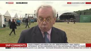 Historian David Starkey Compares SNP To Nazis [upl. by Katheryn382]