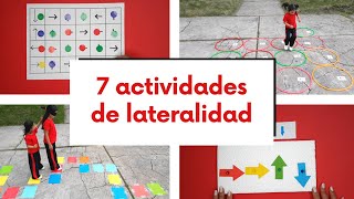 7 ACTIVIDADES DE LATERALIDAD  ORIENTACIÓN ESPACIAL [upl. by Yesoj347]