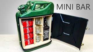 How To Make A Mini Bar From Jerry Can [upl. by Ardnauq]