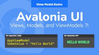 03 Avalonia UI Real World View Model Basics [upl. by Rehpotsrhc]