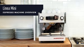 La Marzocco Linea Mini Espresso Machine Overview [upl. by Aseek]