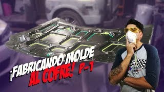 Como Hacer Molde en Fibra de Vidrio de un Cofre para Hacerlo en Carbono  Parte 1  Marco MAAP [upl. by Rennerb886]