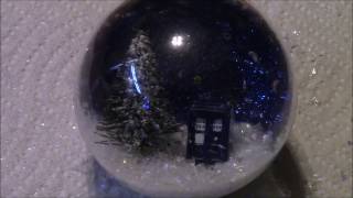 DIY Waterless Snow Globe Ornament [upl. by Elleirol]