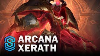 Arcana Xerath Skin Spotlight  League of Legends [upl. by Ailido]