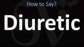 How to Pronounce Diuretic CORRECTLY [upl. by Hgielsa]