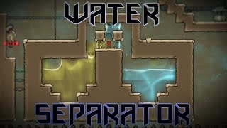 Zero Energy Water Separator Experiment Oxygen Not Included Tutorial [upl. by Cud]