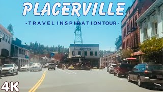 Placerville California  Driving Downtown  MROWENCALIFORNIA [upl. by Cimah]