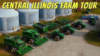 John Deere Farm Equipment Tour [upl. by Hut]