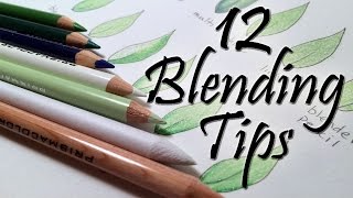 12 Blending Tips for Colored Pencils [upl. by Claus]