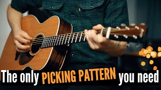 The LEGENDARY picking pattern  Travis Picking [upl. by Marijane]